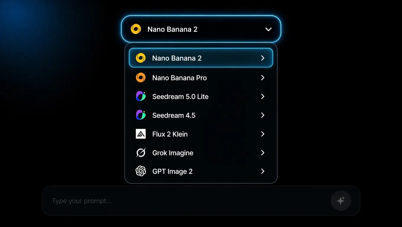 Select Nano Banana 2