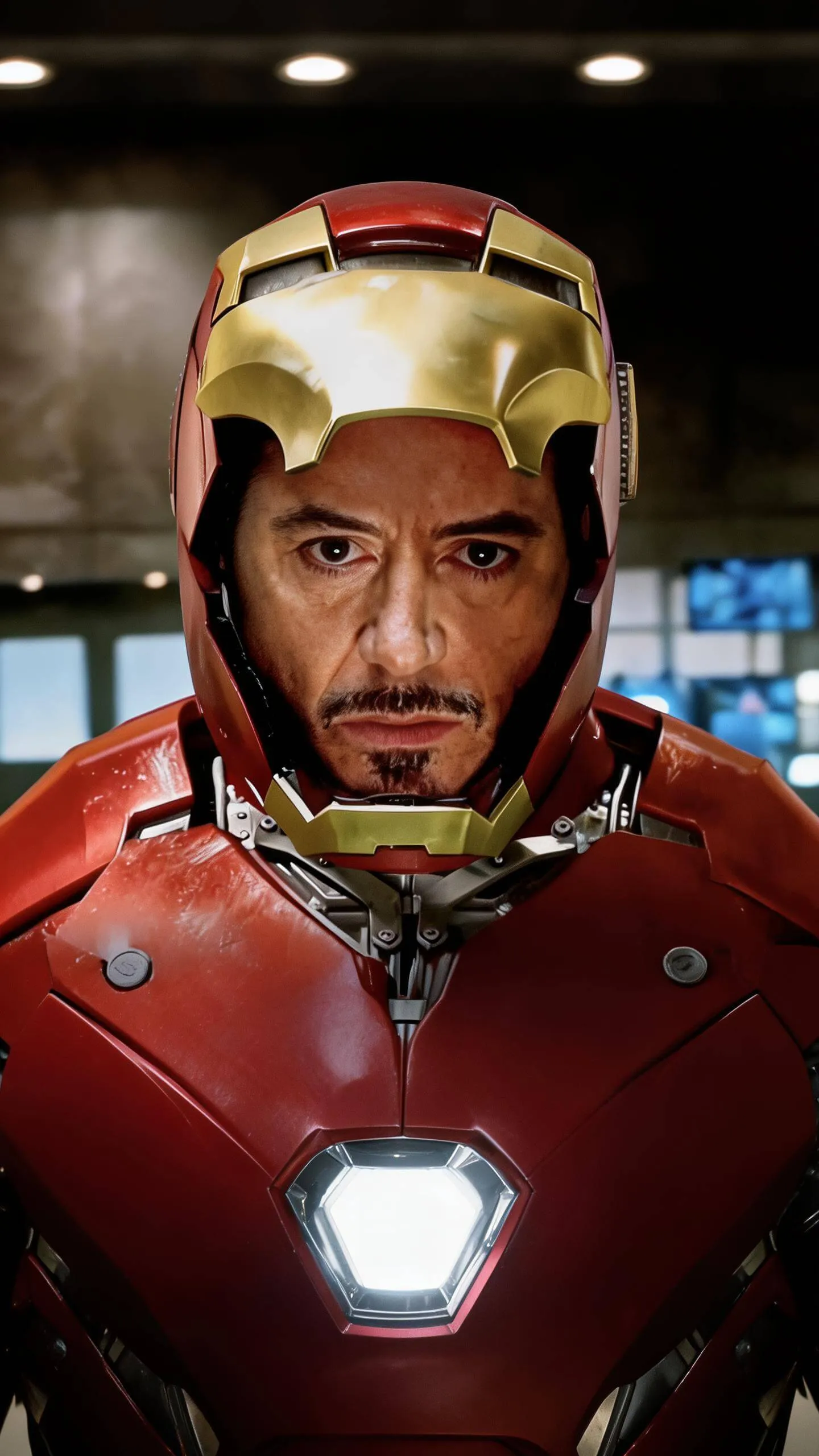 Superhelden-Filmposter Face Swap